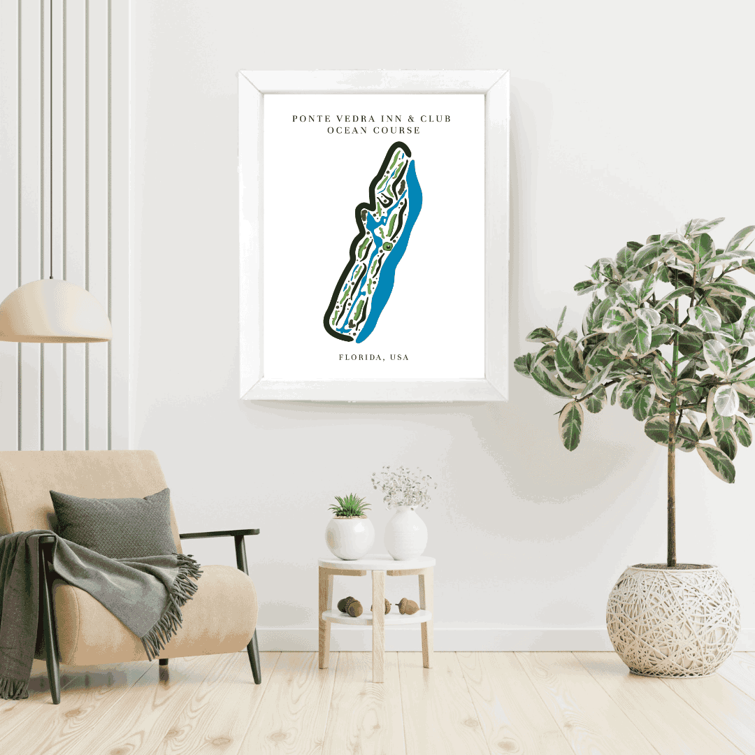 Ponte Vedra Inn & Club Ocean, Golf Course Print, Florida