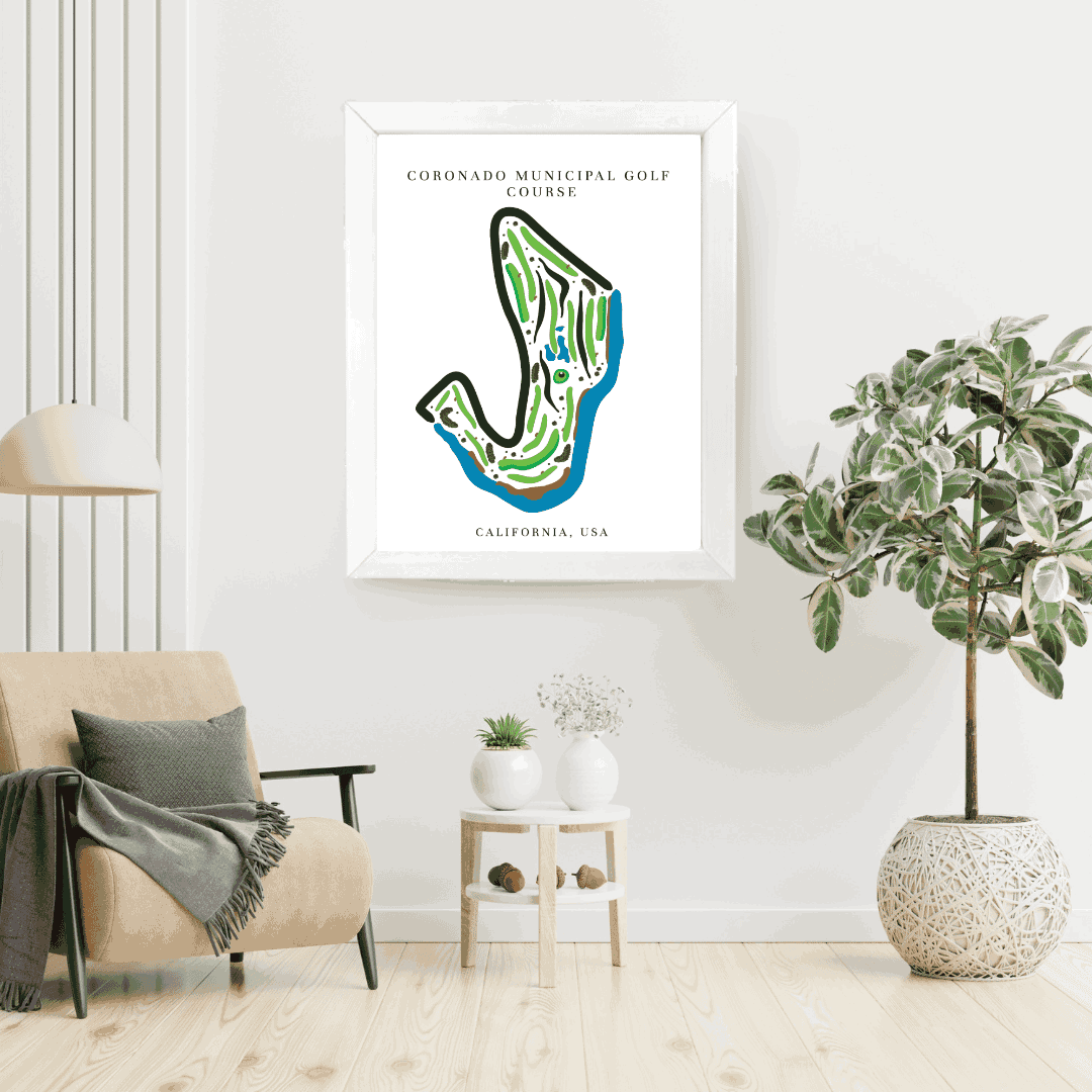 Coronado Municipal Golf Course Print, California