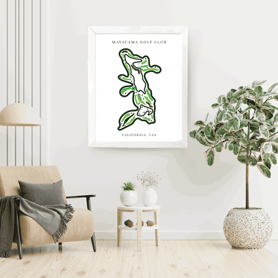Mayacama Golf Club, Golf Course Print, California