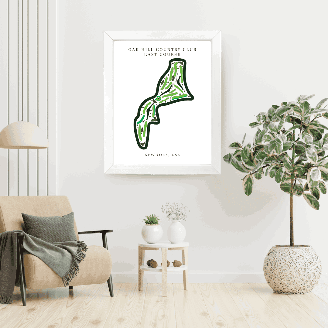 Oak Hill Country Club East, Golf Course Print, New York