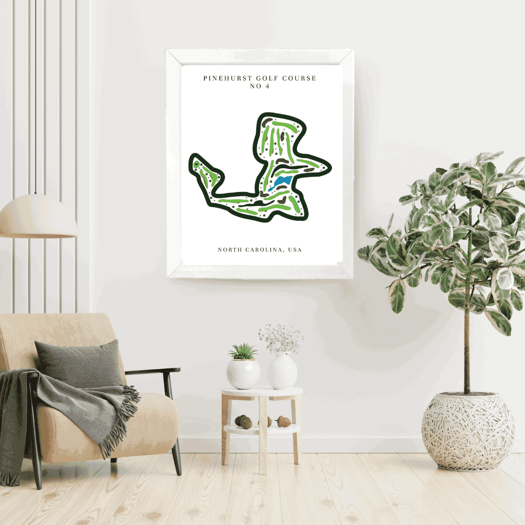 Pinehurst Golf Course Print No. 4, North Carolina