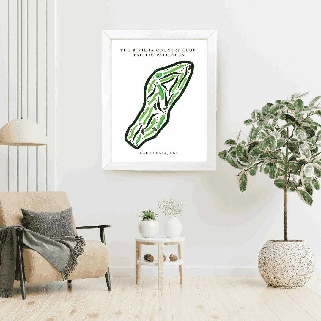 The Riviera Country Club, Golf Course Print, California