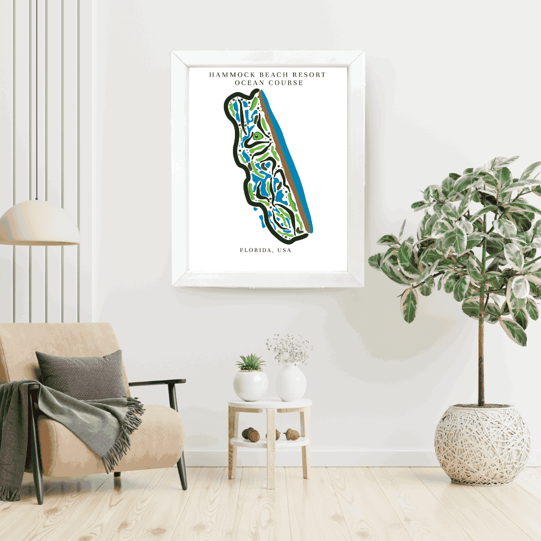 Hammock Beach Resort Ocean, Golf Course Print, Florida