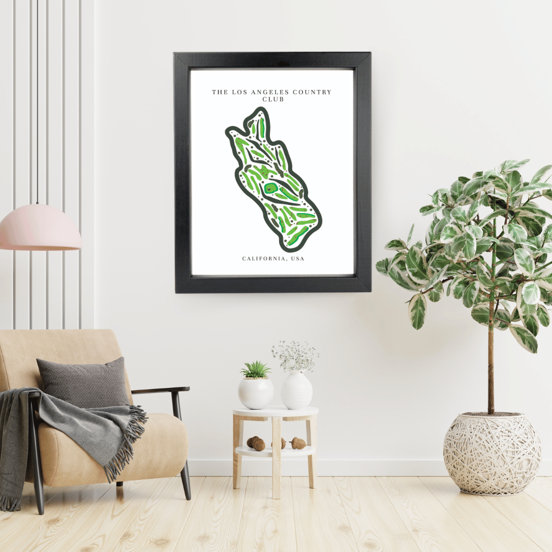 The Los Angeles Country Club, Golf Course Print, California