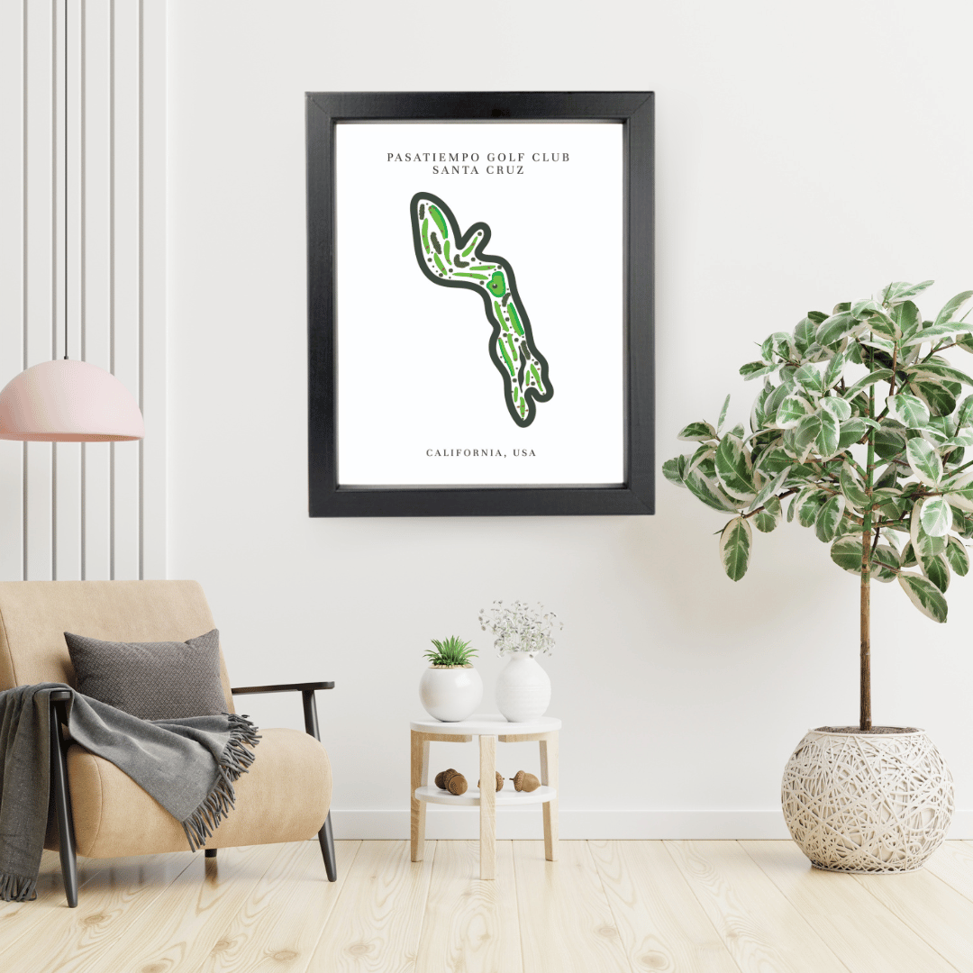 Pasatiempo Golf Club, Golf Course Print, California