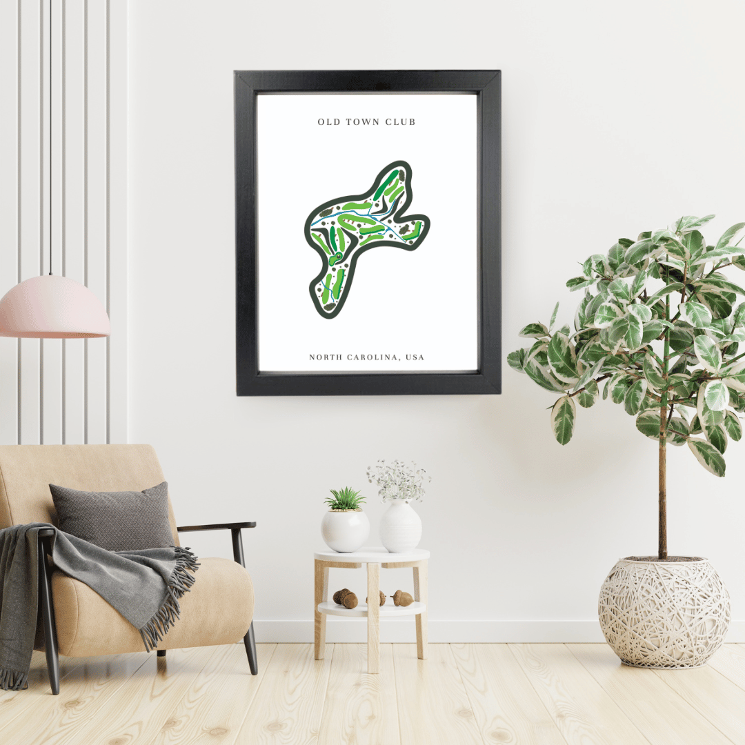 Old Town Club, Golf Course Print, North Carolina