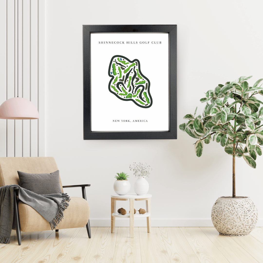 Shinnecock Hills Golf Club, Golf Course Print, New York