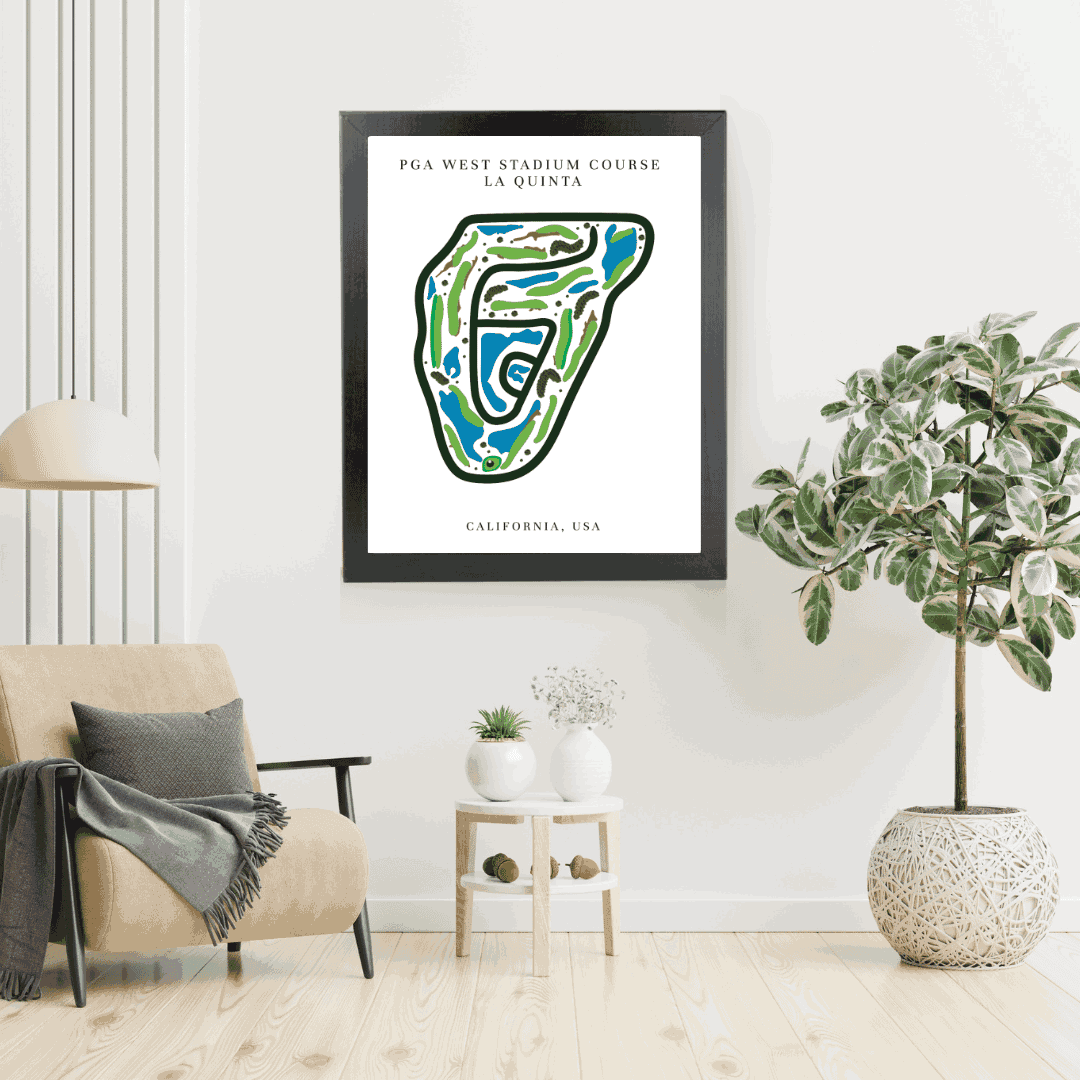 PGA West Stadium Course, Golf Course Print, California