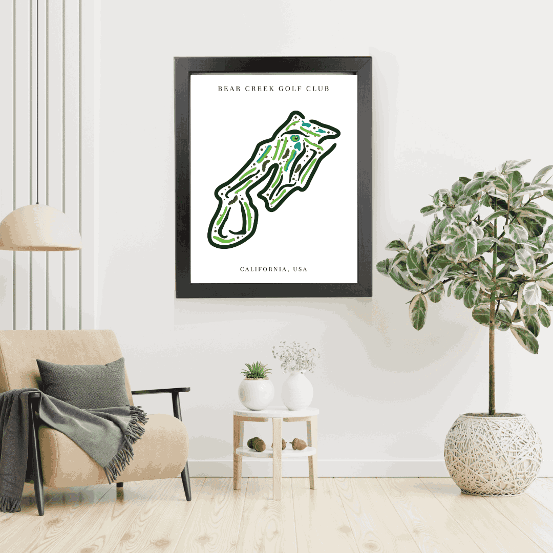 Bear Creek Golf Club, Golf Course Print, California
