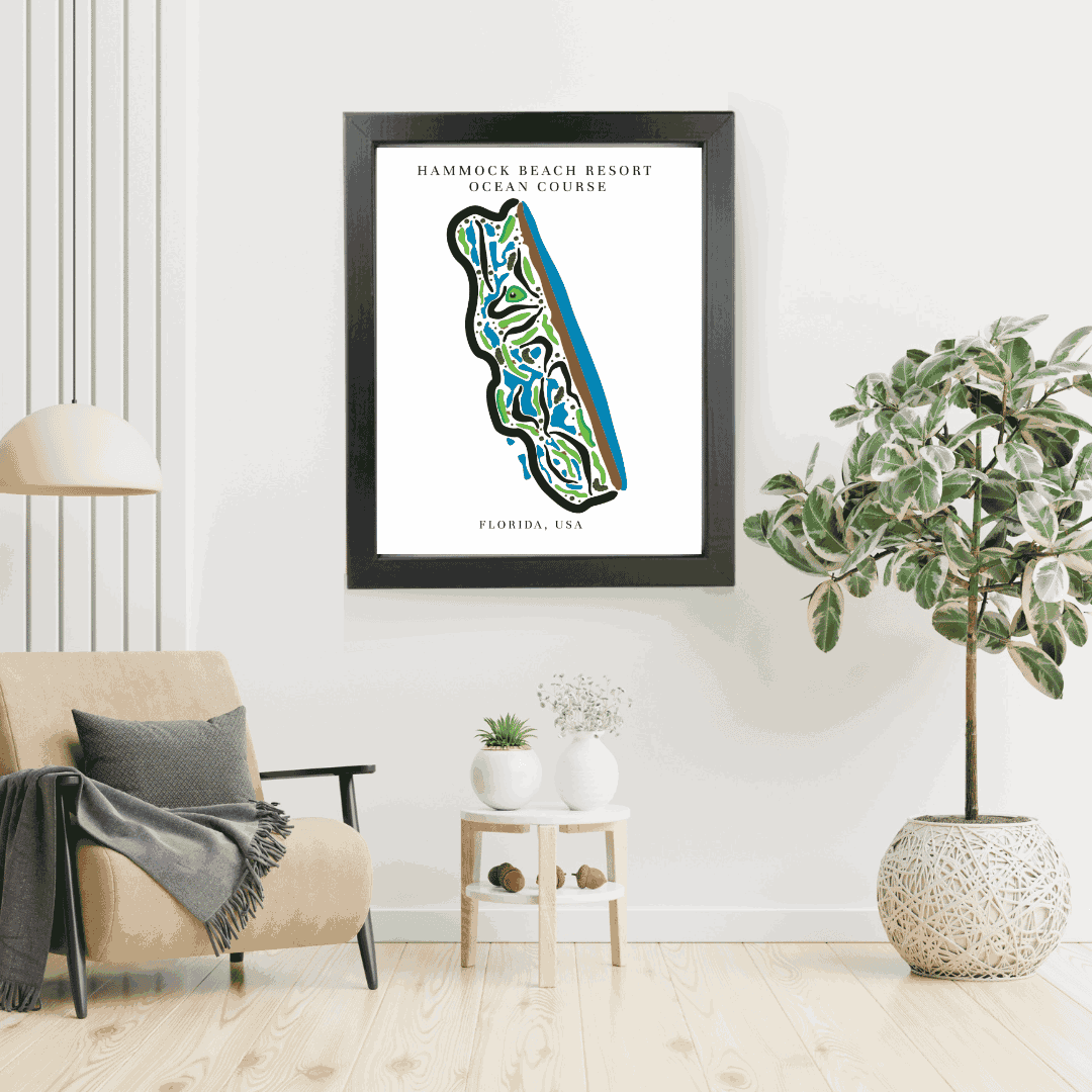Hammock Beach Resort Ocean, Golf Course Print, Florida