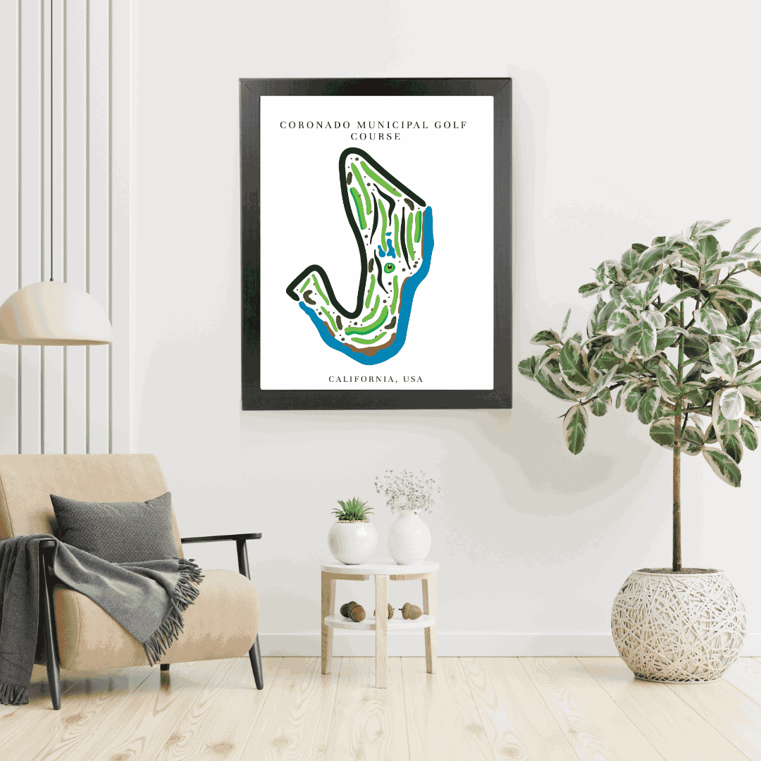 Coronado Municipal Golf Course Print, California
