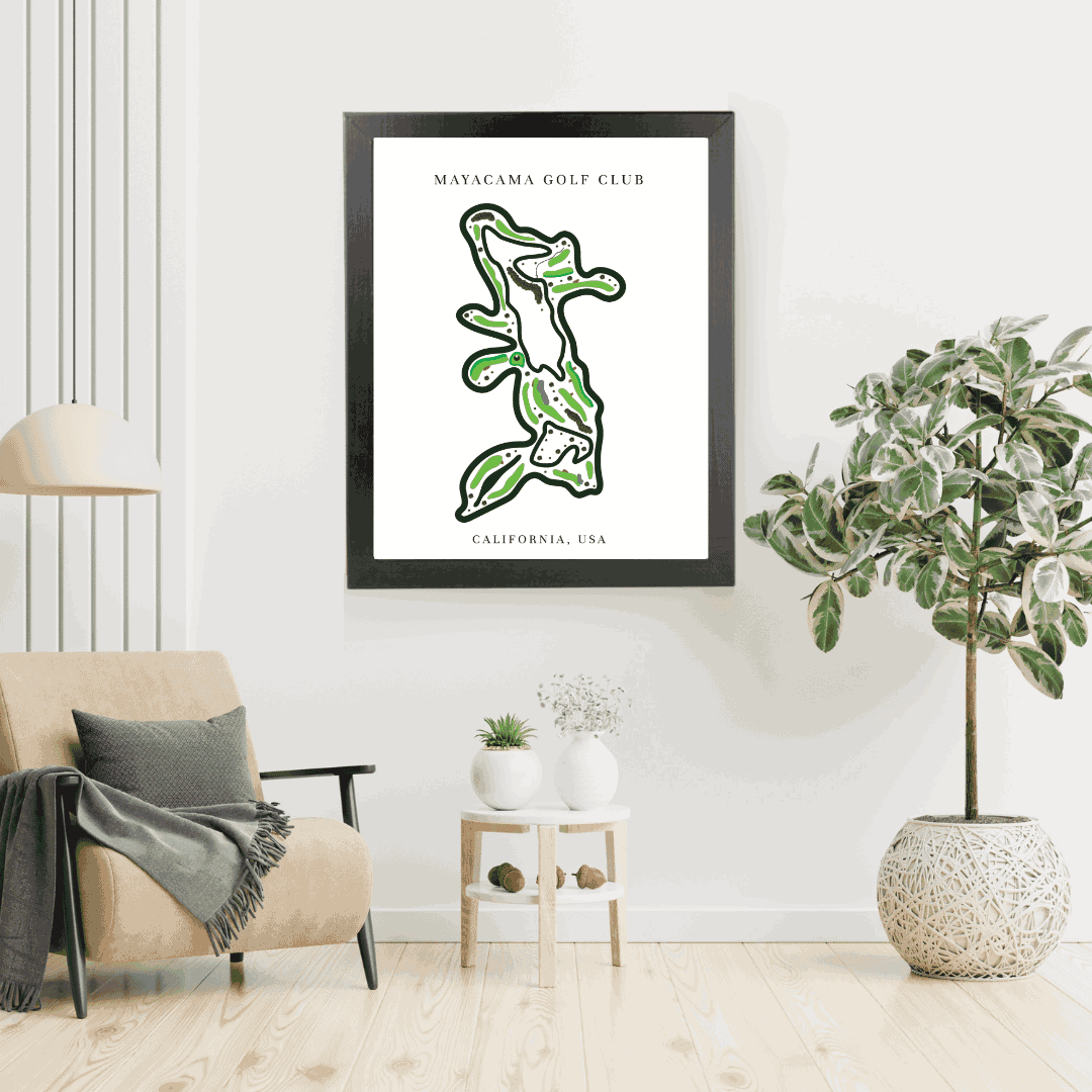Mayacama Golf Club, Golf Course Print, California