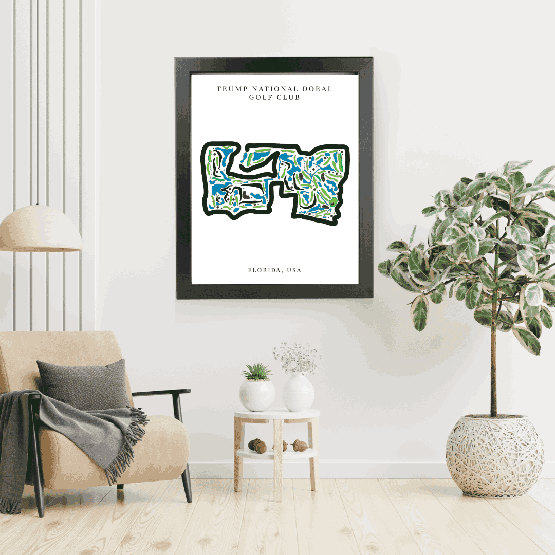 Trump National Doral Golf Club, Golf Course Print, Florida