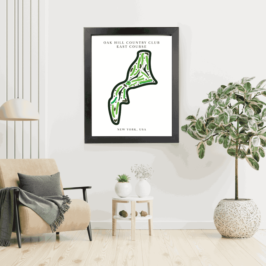 Oak Hill Country Club East, Golf Course Print, New York