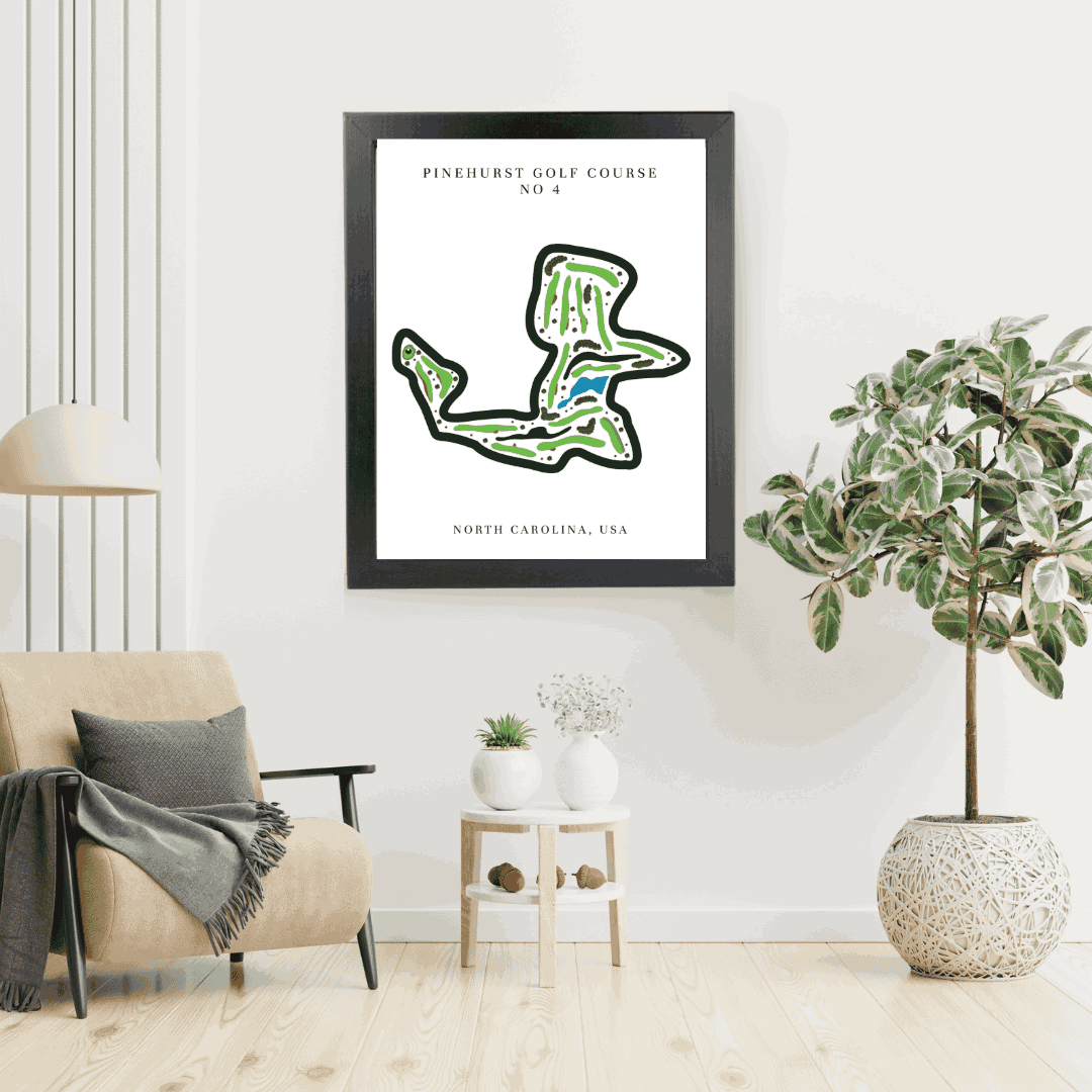 Pinehurst Golf Course Print No. 4, North Carolina