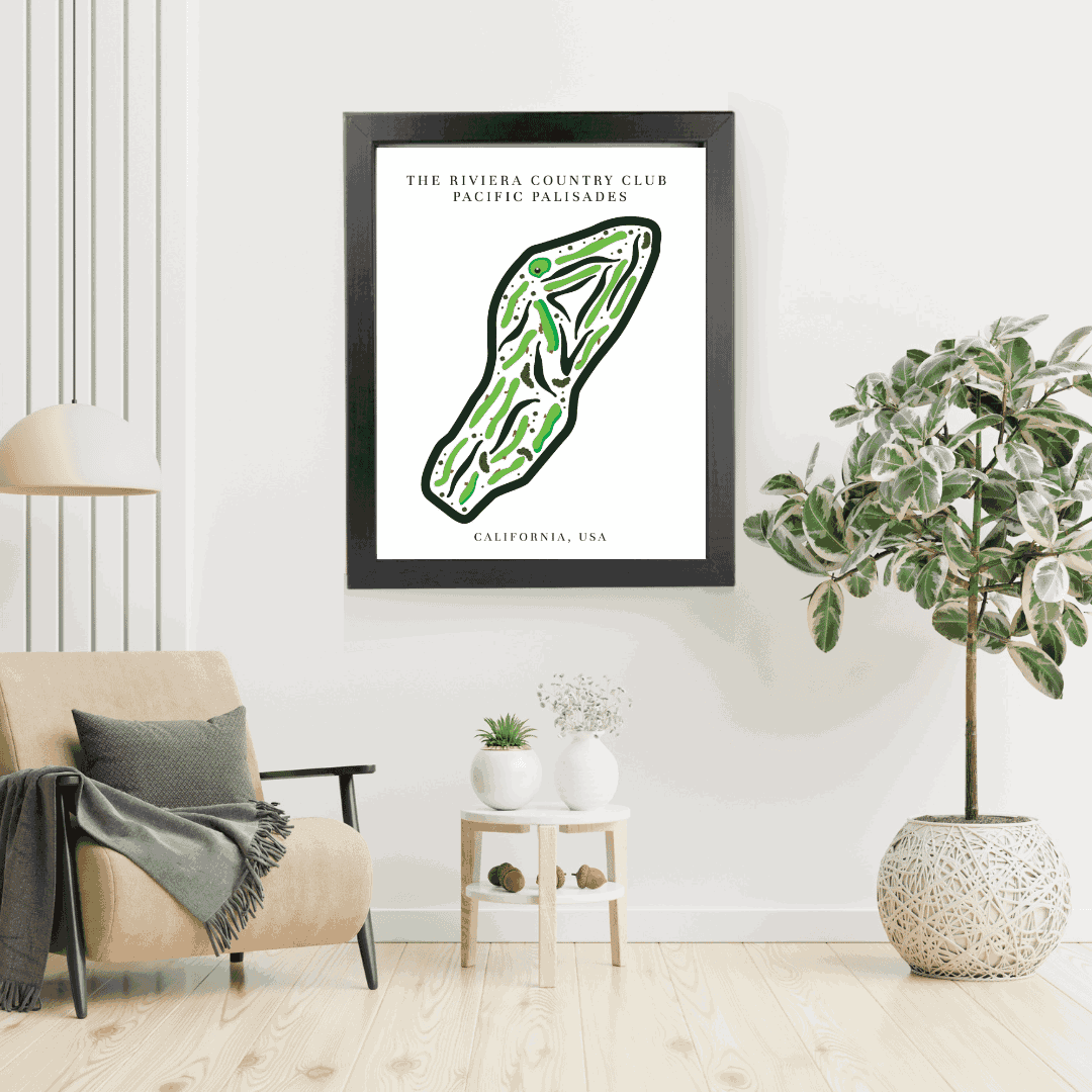 The Riviera Country Club, Golf Course Print, California