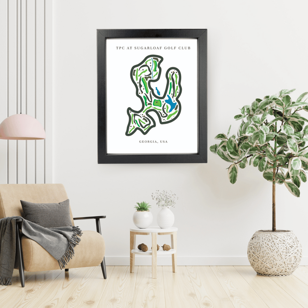 TPC at Sugarloaf Golf Club, Golf Course Print, Georgia