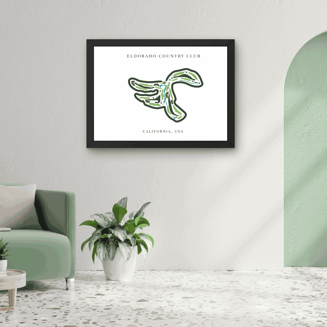 Eldorado Country Club, Golf Course Print, California
