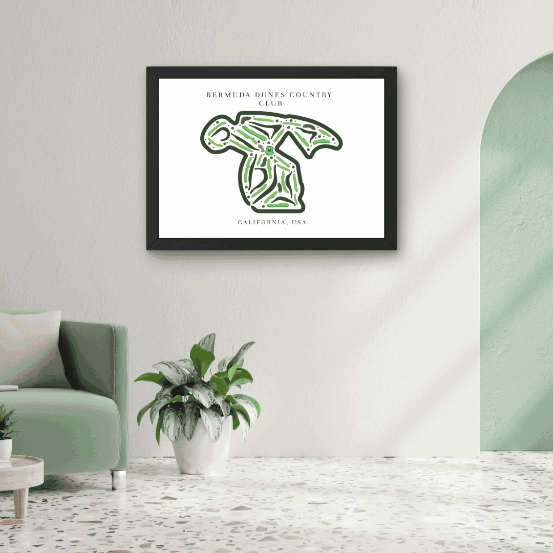 Bermuda Dunes Country Club, Golf Course Print, California