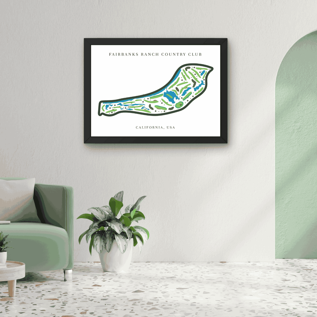 Fairbanks Ranch Country Club, Golf Course Print, California