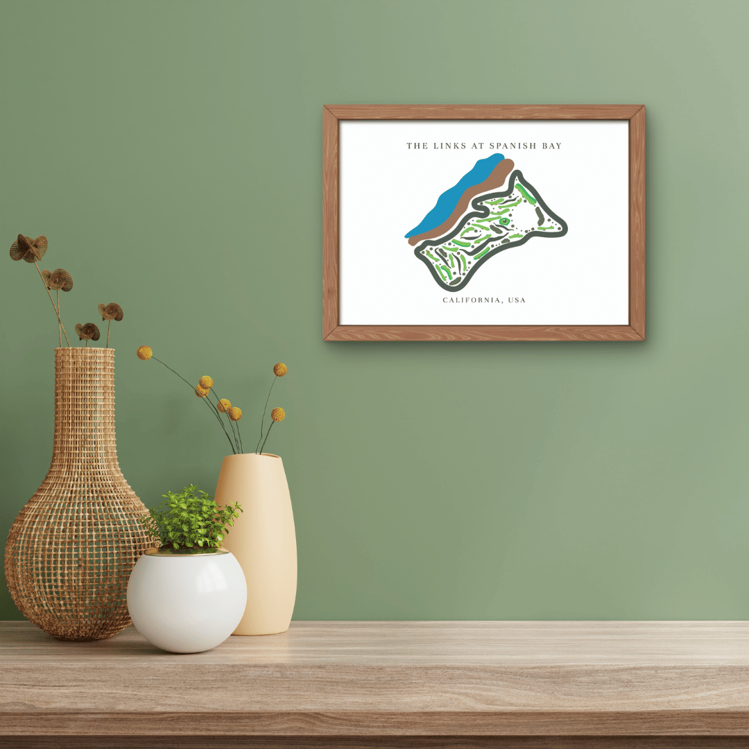 The Links at Spanish Bay Golf Course Print, California