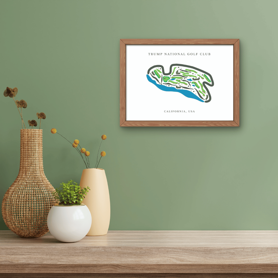Trump National Golf Club, Golf Course Print, California