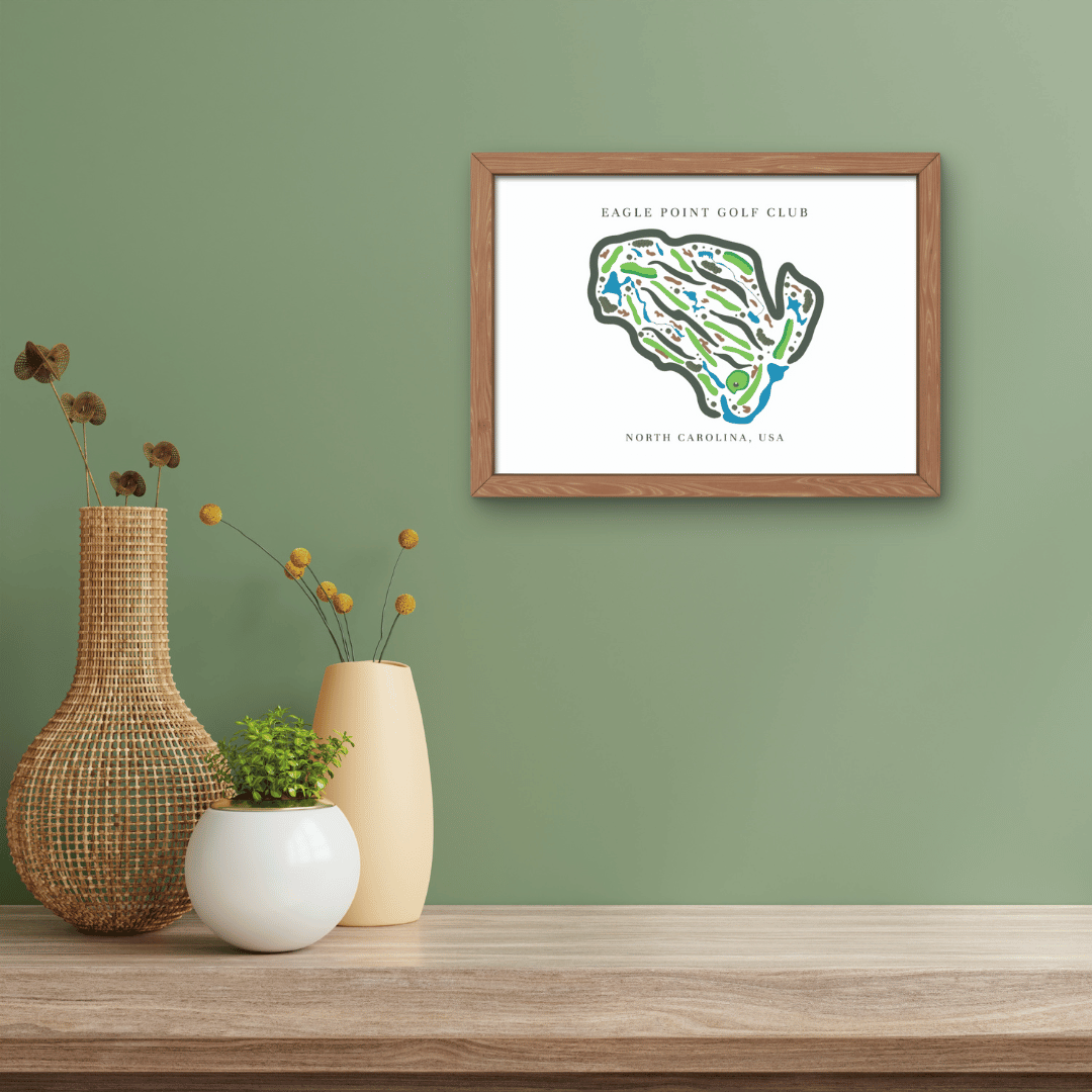 Eagle Point Golf Club, Golf Course Print, North Carolina