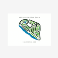 Sandpiper Golf Club, Golf Course Print, California