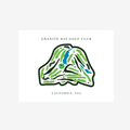 Granite Bay Golf Club, Golf Course Print, California