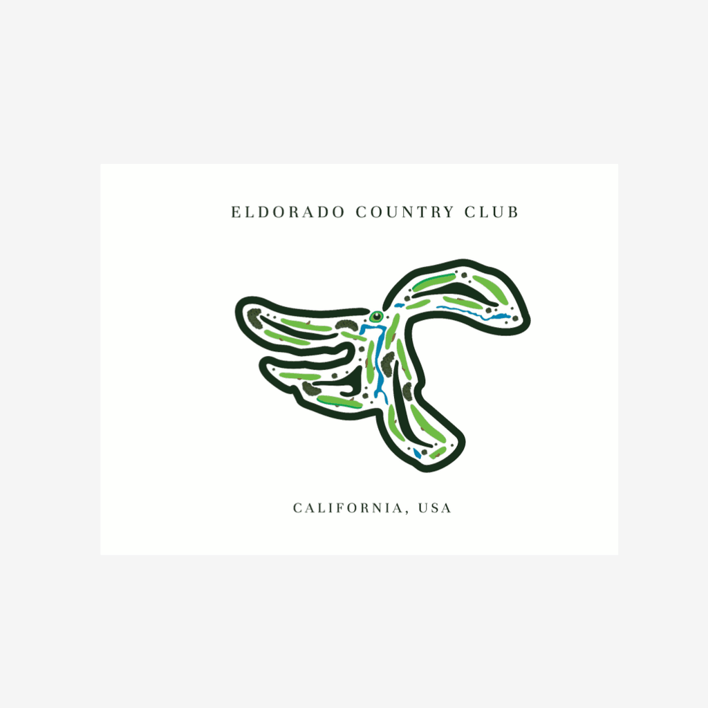 Eldorado Country Club, Golf Course Print, California