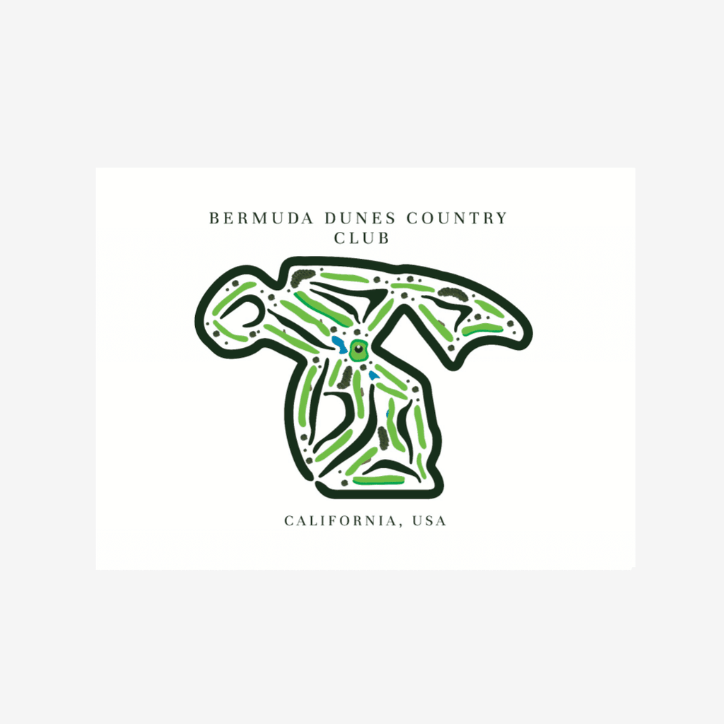 Bermuda Dunes Country Club, Golf Course Print, California