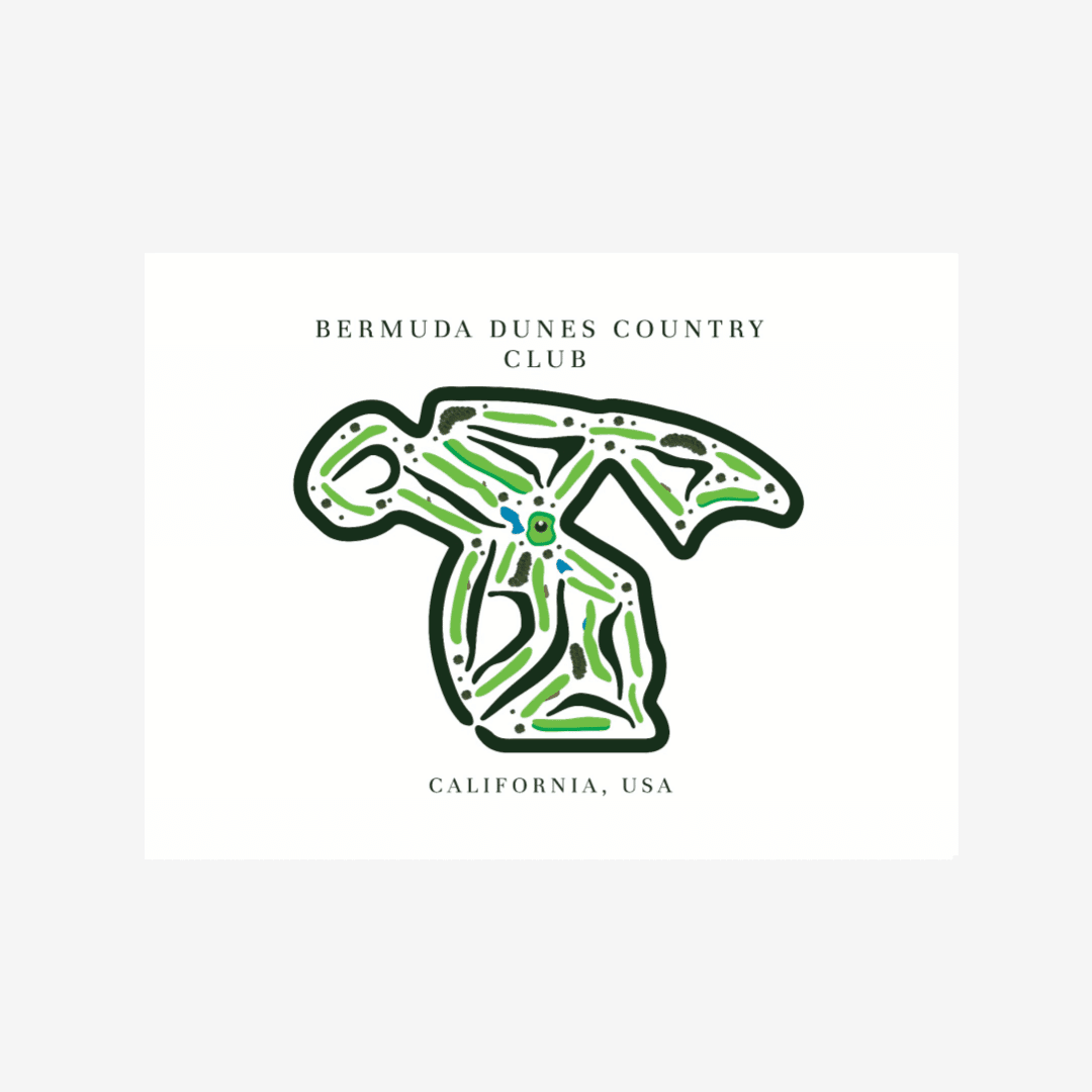 Bermuda Dunes Country Club, Golf Course Print, California