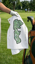 Saucon Valley Country Club, Pennsylvania | Golf Course Print Towels | Golf Course Microfiber image 0