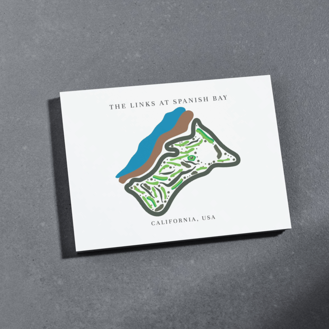 The Links at Spanish Bay Golf Course Print, California