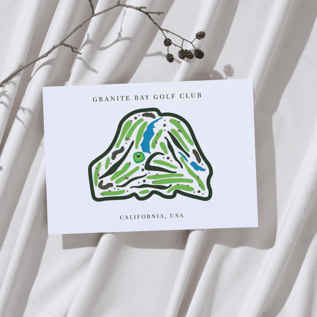 Granite Bay Golf Club, Golf Course Print, California