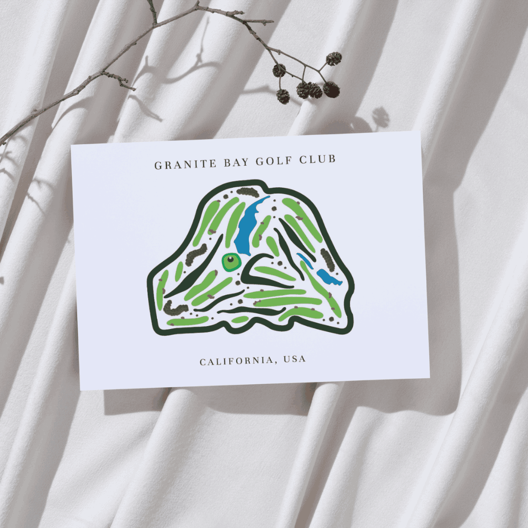 Granite Bay Golf Club, Golf Course Print, California