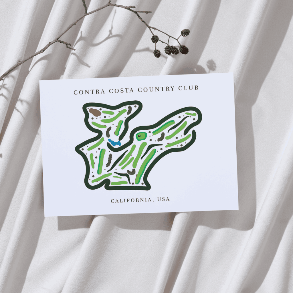 Contra Costa Country Club, Golf Course Print, California
