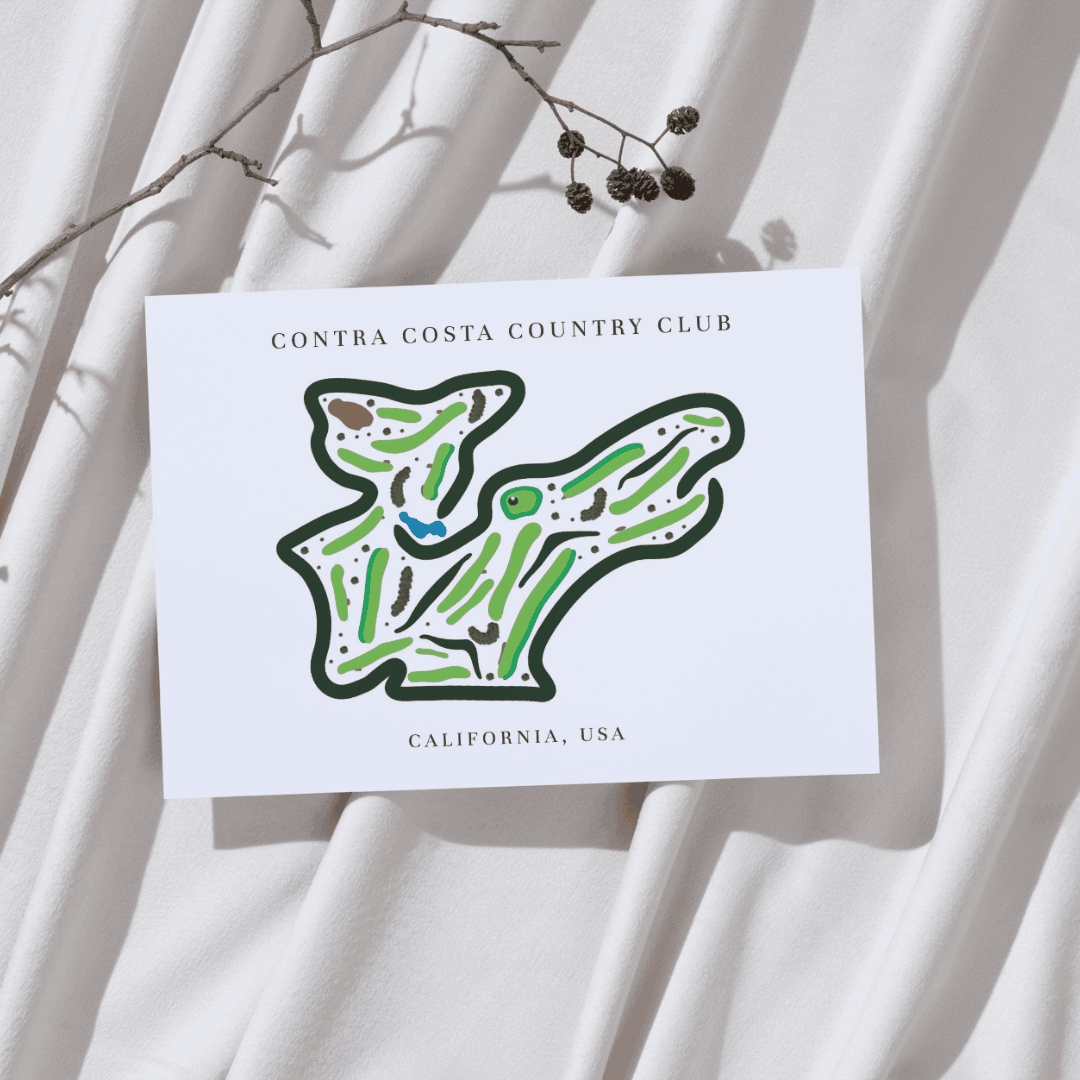 Contra Costa Country Club, Golf Course Print, California