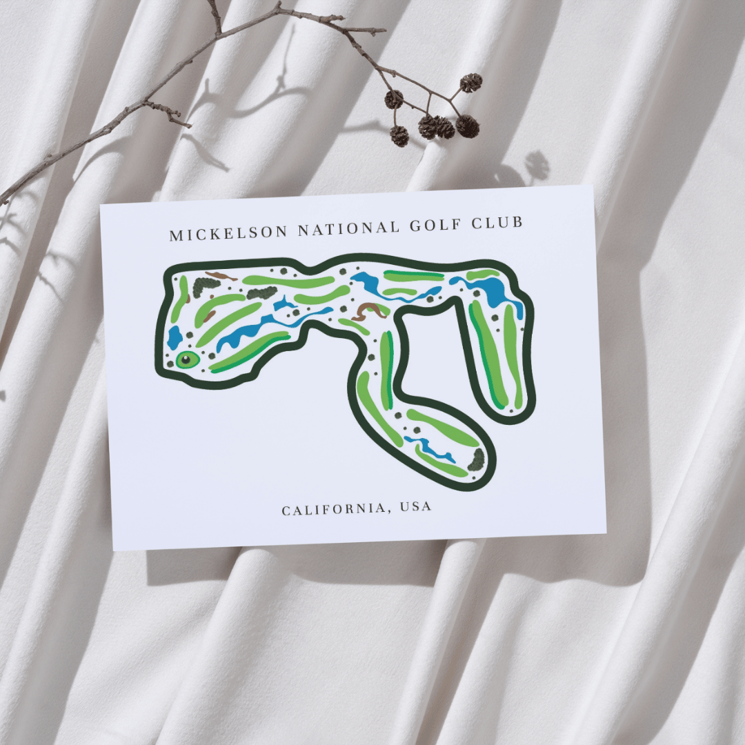Mickelson National Golf Club, Golf Course Print, California