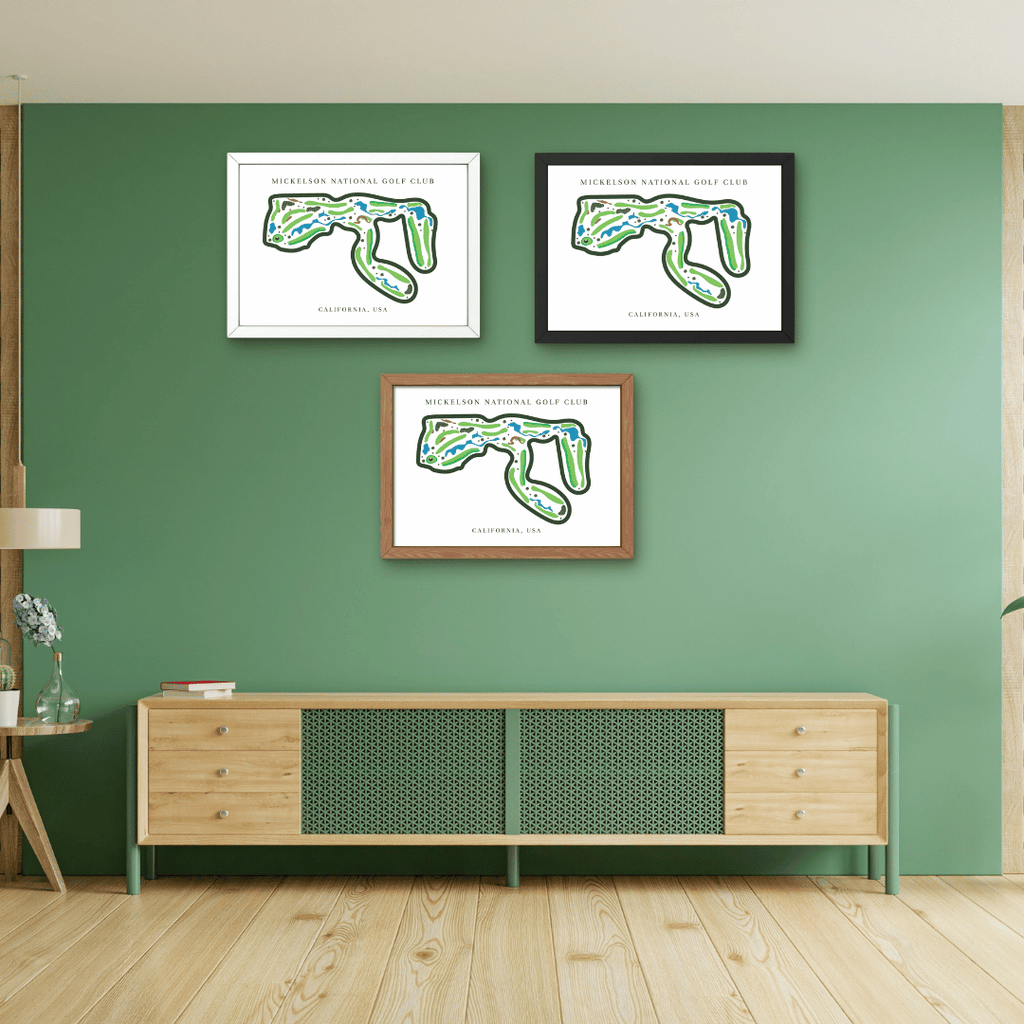 Mickelson National Golf Club, Golf Course Print, California