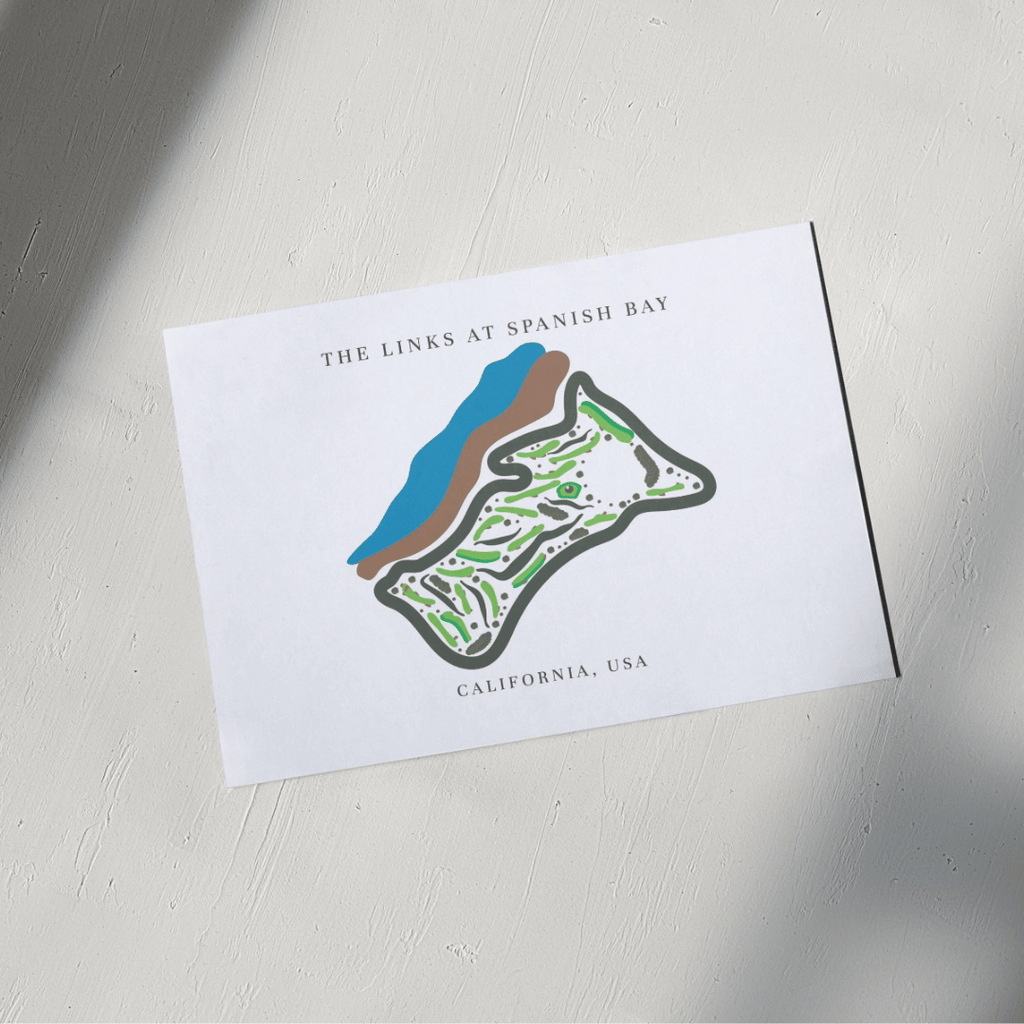 The Links at Spanish Bay Golf Course Print, California