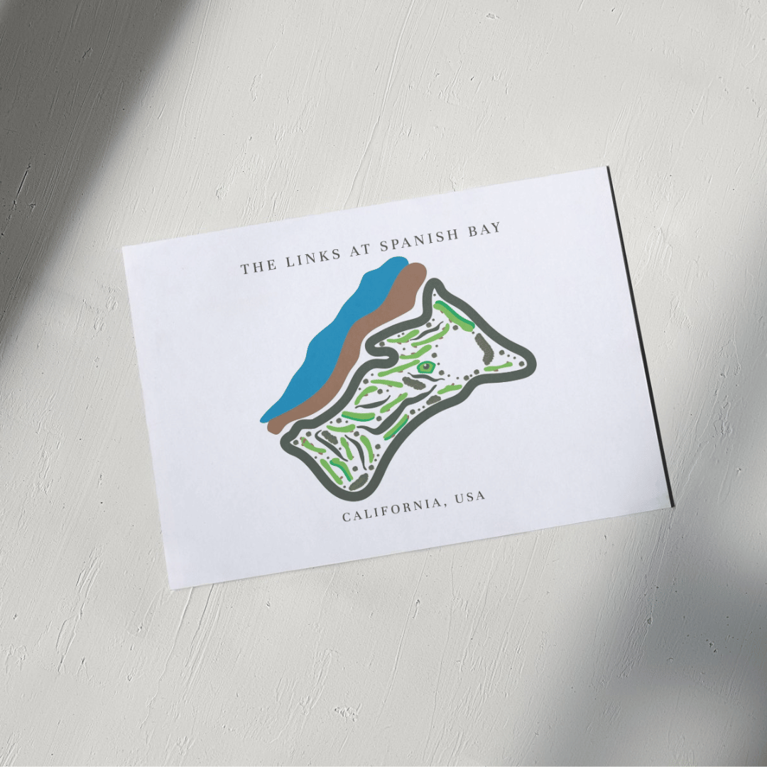The Links at Spanish Bay Golf Course Print, California