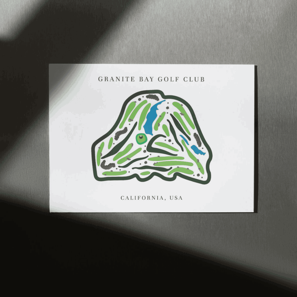 Granite Bay Golf Club, Golf Course Print, California