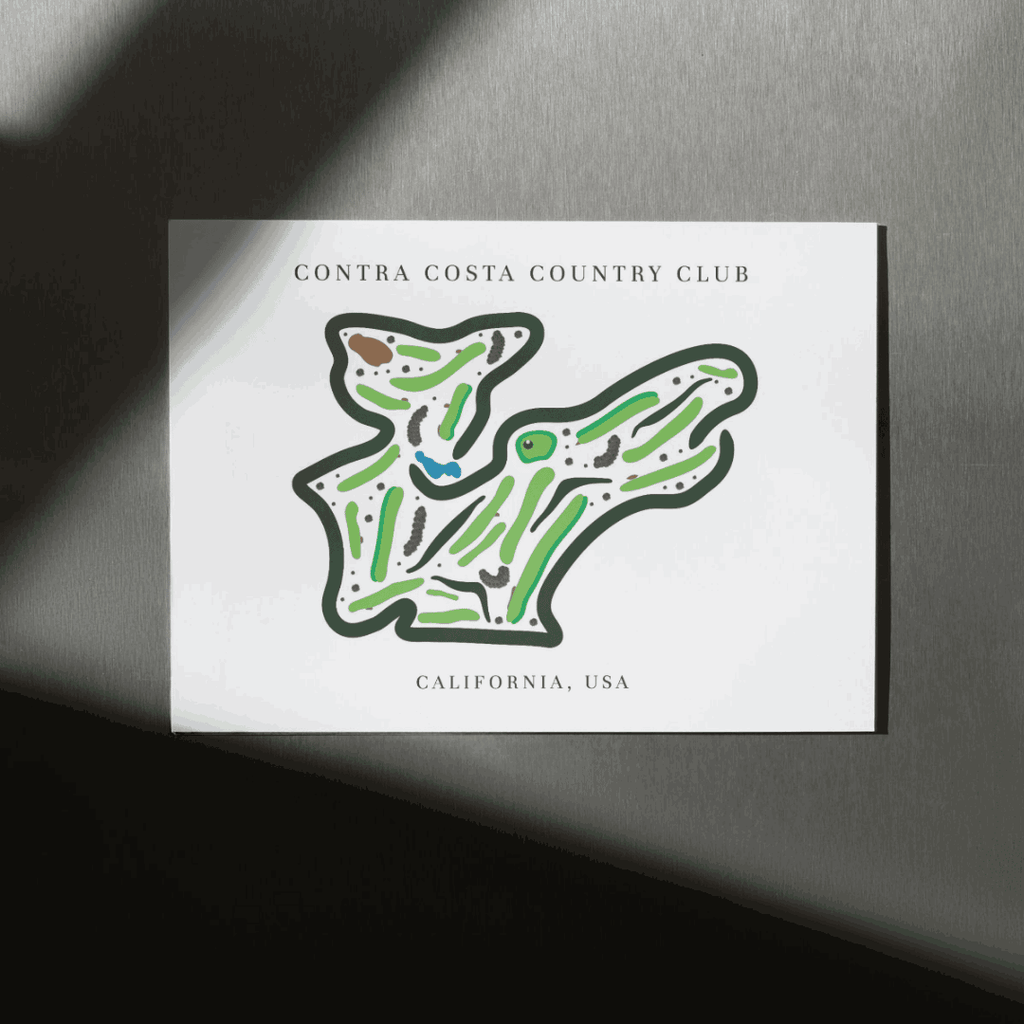 Contra Costa Country Club, Golf Course Print, California