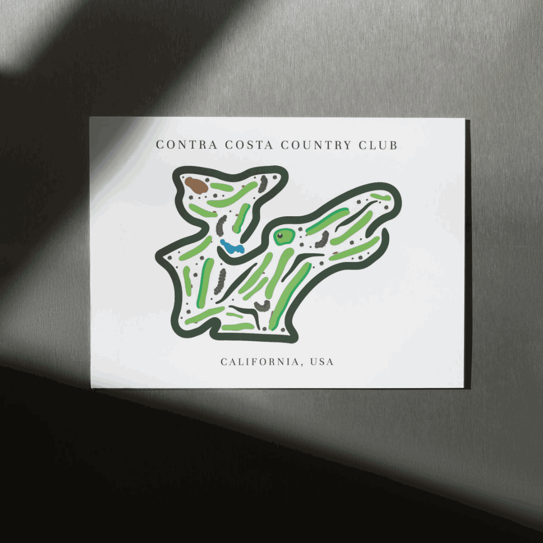 Contra Costa Country Club, Golf Course Print, California