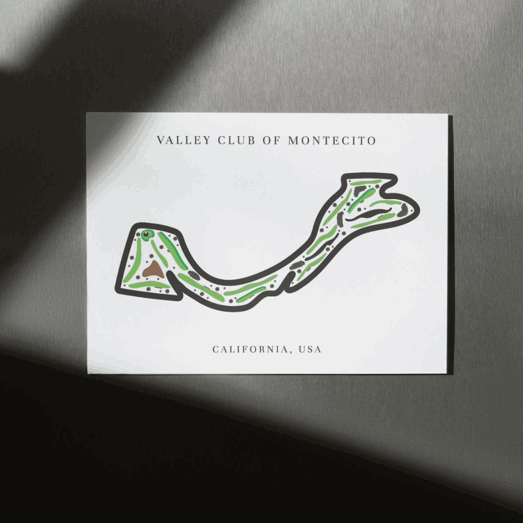 Valley Club of Montecito, Golf Course Print, California