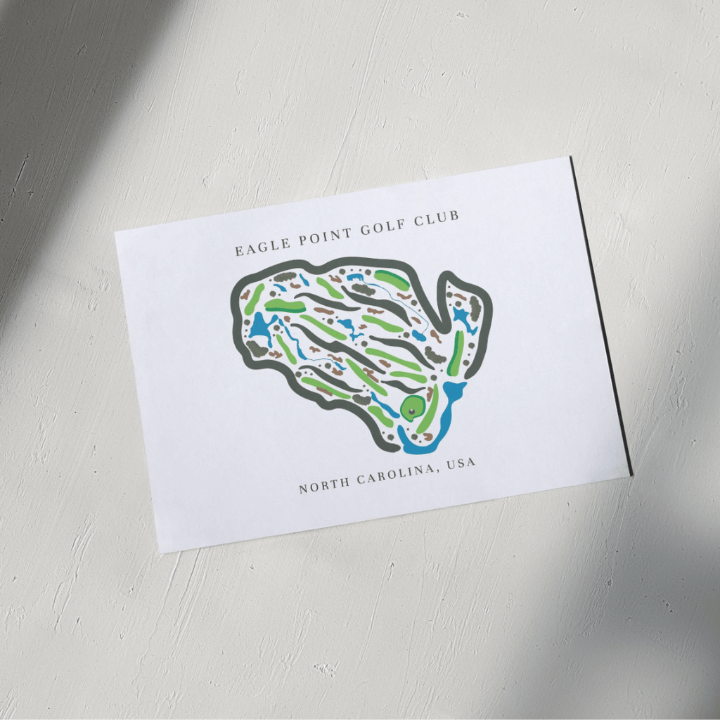 Eagle Point Golf Club, Golf Course Print, North Carolina