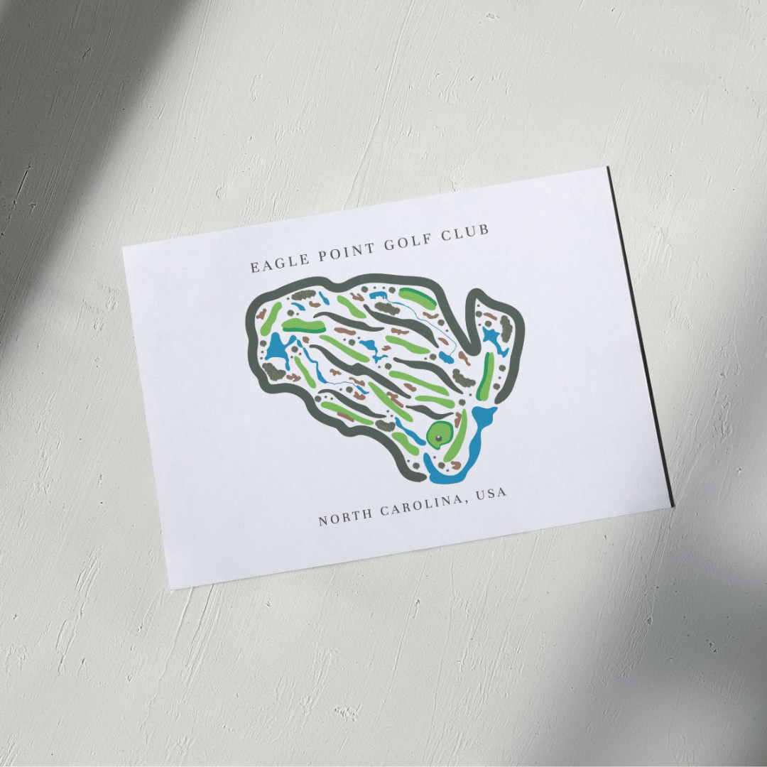 Eagle Point Golf Club, Golf Course Print, North Carolina
