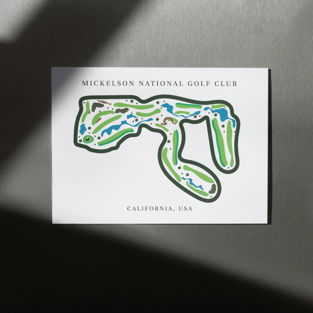 Mickelson National Golf Club, Golf Course Print, California