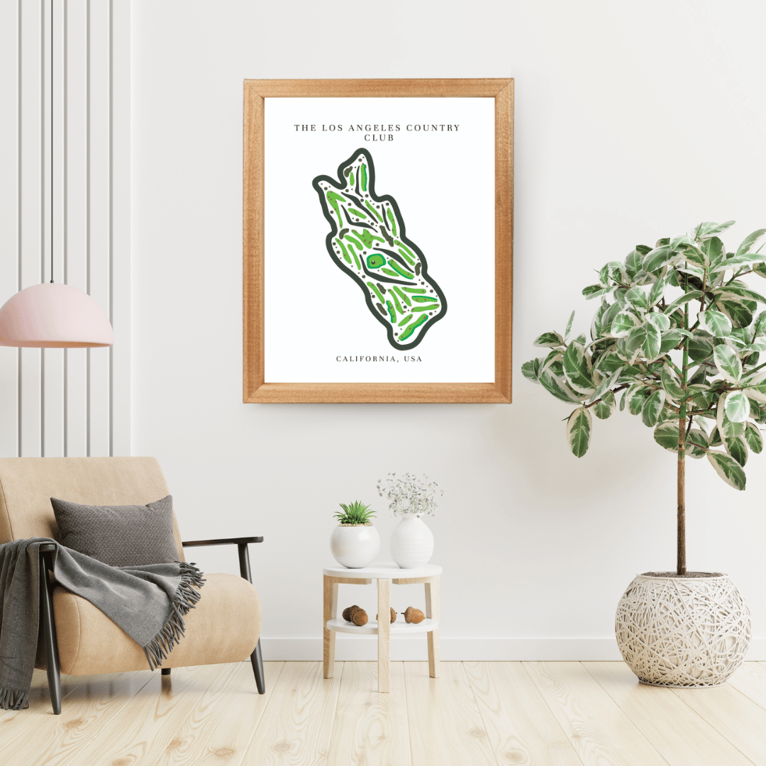 The Los Angeles Country Club, Golf Course Print, California